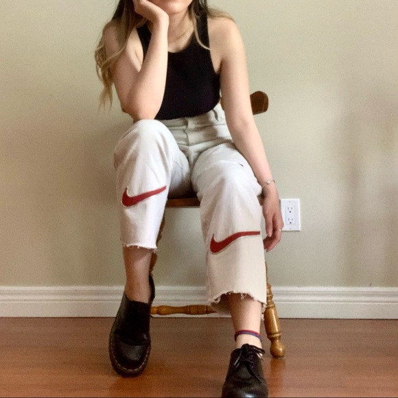 Vintage 90s Lee Reworked High Waisted Dad Jeans - Picture 4 of 5